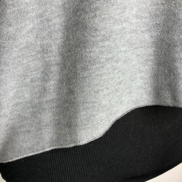 Chaser gray hooded pullover sweatshirt rainbow stripe front size Medium - Picture 6 of 14